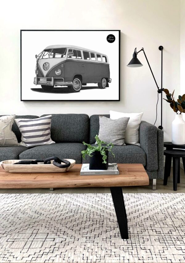 Plakat Motoryzacyjny Volkswagen Bus T1